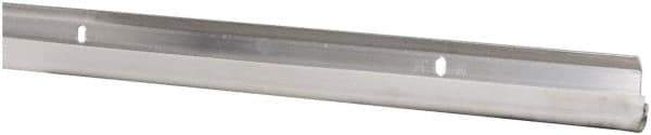 Pemko - 84" Long x 1-1/16" Wide, Head & Jamb Weatherstripping - Mill Finish Aluminum Finish - Industrial Tool & Supply