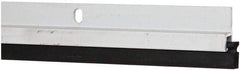 Pemko - 36" Long x 1-1/16" Wide, Heavy-Duty Head & Jamb Weatherstripping - Clear Anodized Aluminum Finish - Industrial Tool & Supply