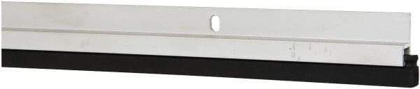 Pemko - 48" Long x 1-1/16" Wide, Heavy-Duty Head & Jamb Weatherstripping - Clear Anodized Aluminum Finish - Industrial Tool & Supply