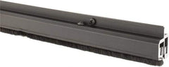 Pemko - 84" Long x 1-1/4" Wide, Adjustble Double Door Split Astragal Weatherstripping - Dark Bronze Anod. Aluminum Finish - Industrial Tool & Supply