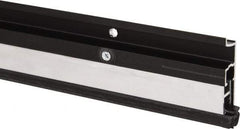 Pemko - Automatic Door Bottom Sweep - Sponge Neoprene, 1-15/16" High, Dark Bronze Anodized Aluminum Coated - Industrial Tool & Supply