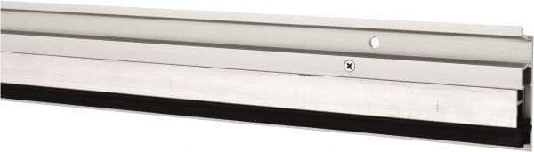 Pemko - Automatic Door Bottom Sweep - Sponge Neoprene, 1-15/16" High, Clear Anodized Aluminum Coated - Industrial Tool & Supply
