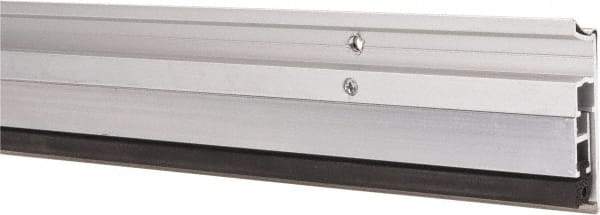 Pemko - Automatic Door Bottom Sweep - Sponge Neoprene, 1-15/16" High, Stainless Steel Coated - Industrial Tool & Supply