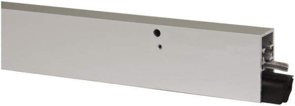 Pemko - Heavy Duty Automatic Door Bottom Sweep - Sponge Neoprene, 2-1/8" High, Clear Anodized Aluminum Coated - Industrial Tool & Supply