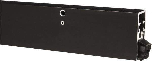 Pemko - Heavy Duty Automatic Door Bottom Sweep - Sponge Neoprene, 2-1/8" High, Dark Bronze Anodized Aluminum Coated - Industrial Tool & Supply