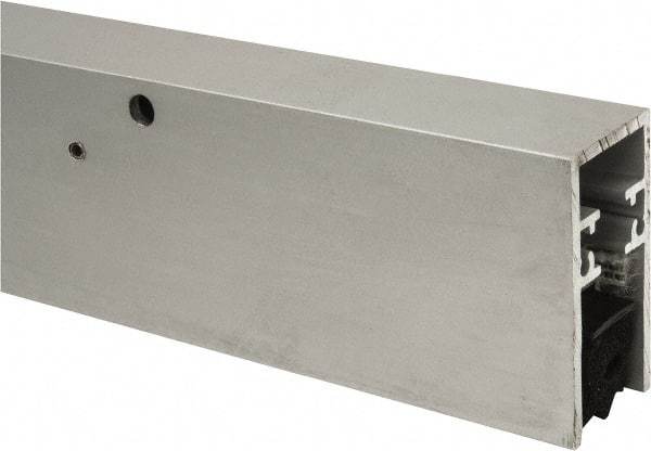 Pemko - Heavy Duty Automatic Door Bottom Sweep - Sponge Neoprene, 2-1/8" High, Clear Anodized Aluminum Coated - Industrial Tool & Supply