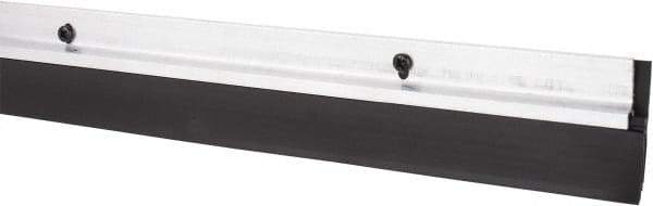Pemko - Door Bottom Sweep with Triple Seal - Vinyl, 1-3/4" High, Mill Finish Aluminum Coated - Industrial Tool & Supply