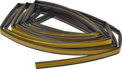 Pemko - 17' Long x 1/2" Wide, Siliconseal Self-Adhesive Weatherstripping - Dark Bronze Finish - Industrial Tool & Supply