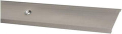 Pemko - 36" Long x 2-1/4" Wide x 3/16" High, Saddle Threshold - Mill Finish Aluminum - Industrial Tool & Supply
