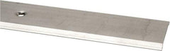 Pemko - 48" Long x 2-1/4" Wide x 3/16" High, Saddle Threshold - Mill Finish Aluminum - Industrial Tool & Supply