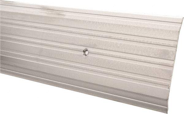 Pemko - 72" Long x 5" Wide x 1/4" High, Saddle Threshold - Mill Finish Aluminum - Industrial Tool & Supply