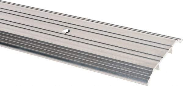 Pemko - 36" Long x 4" Wide x 1/2" High, Saddle Threshold - Mill Finish Aluminum - Industrial Tool & Supply