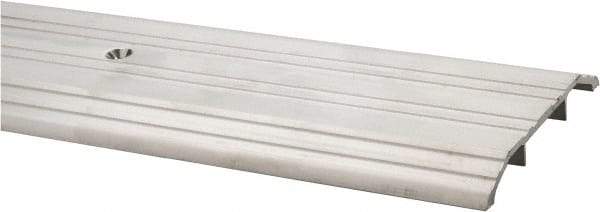 Pemko - 48" Long x 4" Wide x 1/2" High, Saddle Threshold - Mill Finish Aluminum - Industrial Tool & Supply