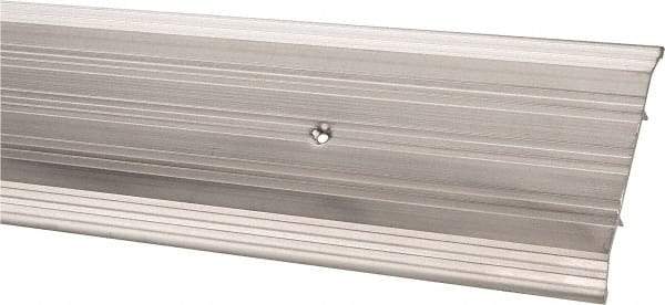 Pemko - 72" Long x 5" Wide x 1/2" High, Saddle Threshold - Mill Finish Aluminum - Industrial Tool & Supply