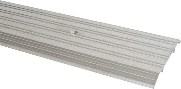 Pemko - 36" Long x 6" Wide x 1/2" High, Saddle Threshold - Mill Finish Aluminum - Industrial Tool & Supply