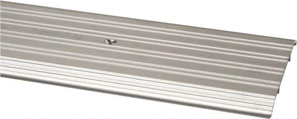 Pemko - 72" Long x 6" Wide x 1/2" High, Saddle Threshold - Mill Finish Aluminum - Industrial Tool & Supply