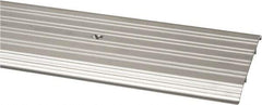 Pemko - 72" Long x 6" Wide x 1/2" High, Saddle Threshold - Mill Finish Aluminum - Industrial Tool & Supply