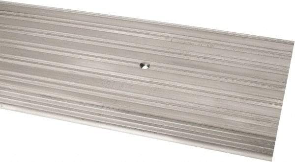 Pemko - 72" Long x 7" Wide x 1/2" High, Saddle Threshold - Mill Finish Aluminum - Industrial Tool & Supply