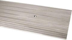 Pemko - 72" Long x 7" Wide x 1/2" High, Saddle Threshold - Mill Finish Aluminum - Industrial Tool & Supply