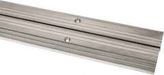 Pemko - 36" Long x 4-1/8" Wide x 1/2" High, Saddle Threshold - Mill Finish Aluminum - Industrial Tool & Supply