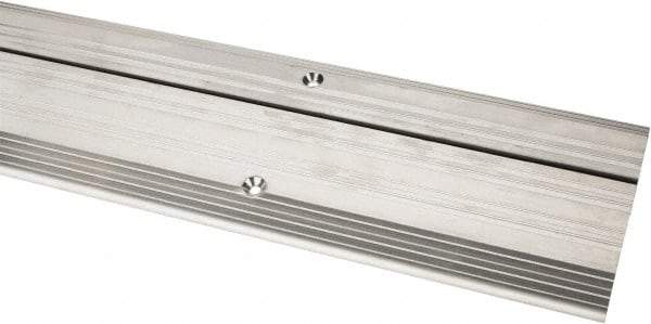 Pemko - 48" Long x 5-1/8" Wide x 1/2" High, Saddle Threshold - Mill Finish Aluminum - Industrial Tool & Supply