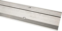 Pemko - 48" Long x 5-1/8" Wide x 1/2" High, Saddle Threshold - Mill Finish Aluminum - Industrial Tool & Supply