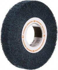 Standard Abrasives - 12 Inch Diameter Aluminum Oxide Unmounted Flap Wheel - 5 Inch Hole, 2 Inch Wide, Density 7, Non Woven, Very Fine Grade, 2,500 Max RPM - Industrial Tool & Supply