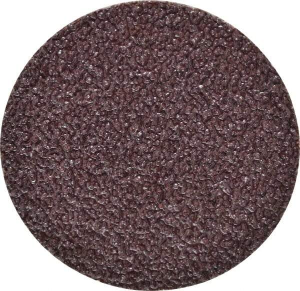 Standard Abrasives - 2" Disc Diam, 36 Grit, Aluminum Oxide Quick Change Disc - Type R Attaching System, Coated, Brown, Very Coarse Grade, 20,000 RPM - Industrial Tool & Supply