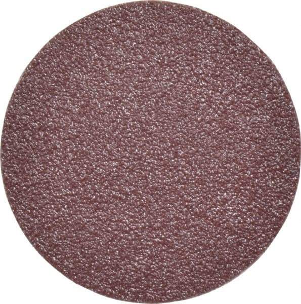 Standard Abrasives - 2 Inch Diameter, 80 Grit Aluminum Oxide Quick Change Disc - Type R Attaching System, Brown, Medium Grade, 20,000 Max RPM - Industrial Tool & Supply