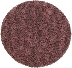 Standard Abrasives - 1" Disc Diam, 80 Grit, Aluminum Oxide Quick Change Disc - Type S Attaching System, Coated, Light Brown, Medium Grade, 40,000 RPM - Industrial Tool & Supply