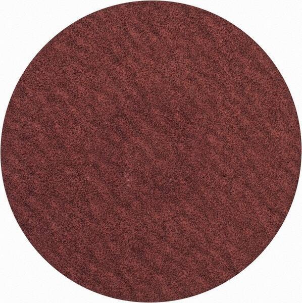 Standard Abrasives - 3" Disc Diam, 80 Grit, Aluminum Oxide Quick Change Disc - Type S Attaching System, Coated, Light Brown, Medium Grade - Industrial Tool & Supply