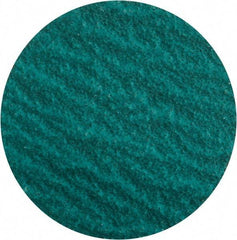 Standard Abrasives - 2" Disc Diam, 80 Grit, Zirconia Alumina Quick Change Disc - Type S Attaching System, Coated, Green, Medium Grade, 20,000 RPM - Industrial Tool & Supply