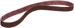 Standard Abrasives - 1/2" Wide x 18" OAL, 100 Norax Grit, Aluminum Oxide Abrasive Belt - Aluminum Oxide, Medium, Nonwoven - Industrial Tool & Supply