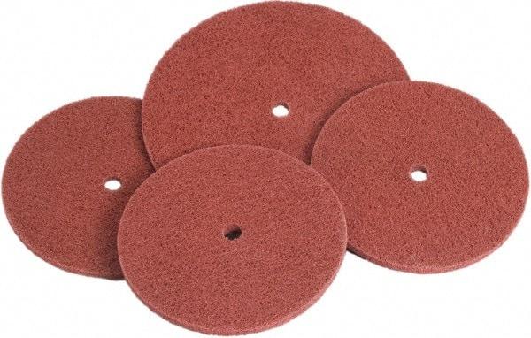 Standard Abrasives - 7" Very Fine Grade Deburring Disc - 1/2" Center Hole, Arbor Connection - Industrial Tool & Supply