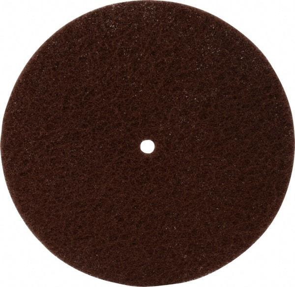Standard Abrasives - 10" Medium Grade Deburring Disc - 1/2" Center Hole, Arbor Connection - Industrial Tool & Supply