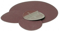 Standard Abrasives - 5" Diam, 60 Grit Aluminum Oxide Adhesive PSA Disc - Medium Grade, Flexible, 5,000 Max RPM - Industrial Tool & Supply