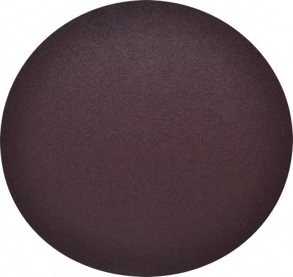 Standard Abrasives - 12" Diam, 36 Grit Aluminum Oxide Adhesive PSA Disc - Very Coarse Grade, Purple, Cloth Backing, Flexible, Use with Random Orbital Sanders - Industrial Tool & Supply