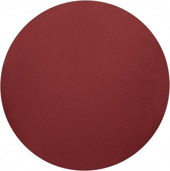 Made in USA - 15" Diam, 180 Grit Aluminum Oxide Adhesive PSA Disc - Very Fine Grade, Cloth Backing, For Low Speed Dual-Action Sanders, Random Orbital Sanders - Industrial Tool & Supply