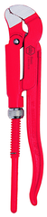 1" Pipe Capacity - 12.6" OAL - Wrench Narrow Style S-Jaw - Industrial Tool & Supply