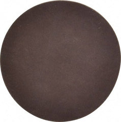 Made in USA - 4" Diam, 320 Grit Aluminum Oxide Adhesive PSA Disc - Extra Fine Grade, Black & White, X Weighted Backing, Flexible - Industrial Tool & Supply