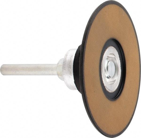Standard Abrasives - 3" Diam Quick-Change Disc Backing Pad - 1/4" Shank Diam, Firm Density, 20,000 RPM, SocAtt Compatible - Industrial Tool & Supply