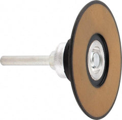 Standard Abrasives - 3" Diam Quick-Change Disc Backing Pad - 1/4" Shank Diam, Firm Density, 20,000 RPM, SocAtt Compatible - Industrial Tool & Supply