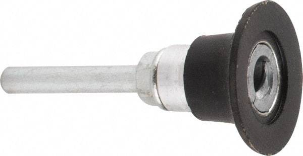 Standard Abrasives - 1-1/2" Diam Quick-Change Type R Disc Backing Pad - 1/4" Shank Diam, Medium Density, 25,000 RPM - Industrial Tool & Supply