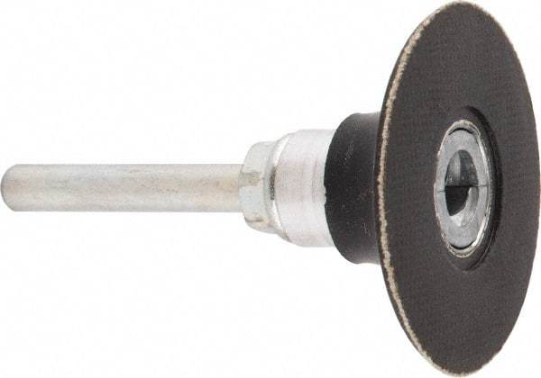 Standard Abrasives - 2" Diam Quick-Change Type R Disc Backing Pad - 1/4" Shank Diam, Soft Density, 20,000 RPM, Lockit Compatible - Industrial Tool & Supply