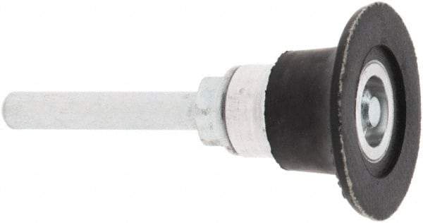 Standard Abrasives - 1-1/2" Diam Quick-Change Type S Disc Backing Pad - 1/4" Shank Diam, Soft Density, 20,000 RPM, SocAtt Compatible - Industrial Tool & Supply