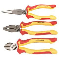 3PC PLIERS/CUTTER SET - Industrial Tool & Supply