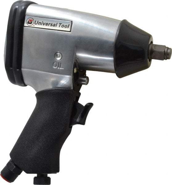 Universal Tool - 1/2" Drive, 7,000 RPM, 250 Ft/Lb Torque Impact Wrench - Pistol Grip Handle, 6.3 CFM, 90 psi, 1/4" NPT Inlet - Industrial Tool & Supply