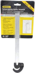 General - Basin Wrenches Style: Telescoping Minimum Pipe Capacity: 3/8 (Inch) - Industrial Tool & Supply