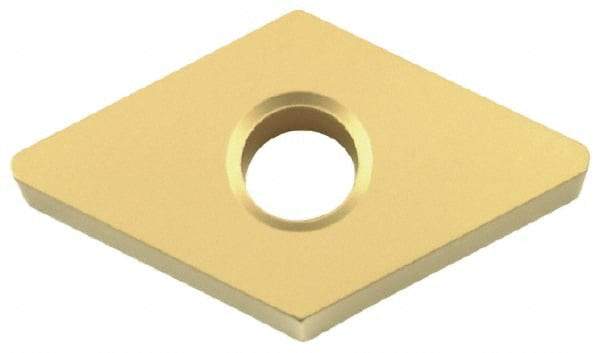 Sumitomo - 2NU-DNGA431 Grade BN250 PCBN Turning Insert - Uncoated, 55° Diamond, 1/2" Inscr Circle, 3/16" Thick, 1/64" Corner Radius - Industrial Tool & Supply
