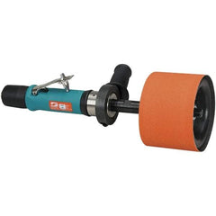 Dynabrade - 0.7 hp, 3,400 RPM Finishing Sander - 34.5 CFM Air Consumption, 6.21 bar Air Pressure, 1/4 NPT Inlet - Industrial Tool & Supply